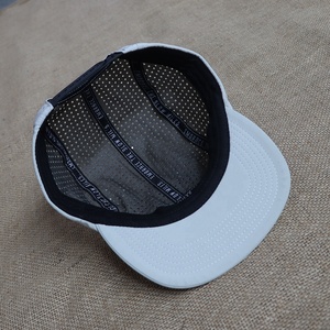 Custom Embroidery 5 Panel <strong>Cap</strong> Lightweight Quick Dry Laser Cut Perforated Mesh <strong>Running</strong> Hat <strong>Men</strong> Women Outdoor Sports Camping <strong>Caps</strong> - Product Image 5