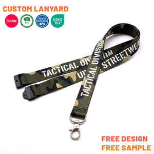 Cordón personalizado de doble extremo con dos ganchos giratorios, correa de poliéster personalizada <span class=keywords><strong>para</strong></span> el cuello, <span class=keywords><strong>para</strong></span> convenciones, soporte grande <span class=keywords><strong>para</strong></span> tarjetas de identificación, al por mayor - Product Image 1