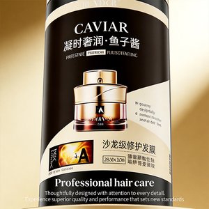 Nouveau Traitement Concentré Hydratant Anti-Chute et Réparateur pour Cheveux Normaux à Base de <span class=keywords><strong>Bio</strong></span> <span class=keywords><strong>Caviar</strong></span>, Acide Hyaluronique et Huile de Ricin, Formule Brillance - Product Image 5