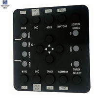 Clavier de boutons en silicone conducteur personnalisé pour télécommandes électroniques – Fabricant d'outillage de moulage rapide sur mesure – Taille non standard