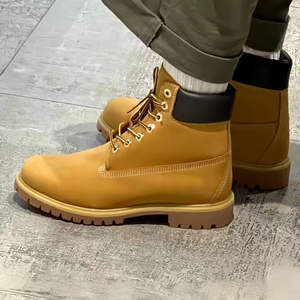 Bottes de neige décontractées de haute qualité, marron, à tige haute, tendance de la mode, design luxueux avec tige en PVC et doublure en coton - Product Image 3