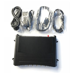 8 портов фиксированный UHF RFID считыватель ZK-RFID408 860-960 мГц R2000 rfid модуль с 12dbi антенна дальнего действия uhf rfid Reader - Product Image 3