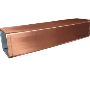 90*90 Mm Custom Ccm Copper Moulding Tube Price/copper Mould Tube For Sale/make Mould