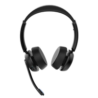 Headset Nirkabel M109 untuk Sopir Truk dengan Mikrofon Peredam Kebisingan, untuk Tablet/Komputer, Rumah/Kantor, Call Center