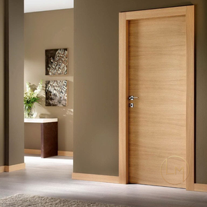 Minimalist Light Oak Grain Interior Swing <strong>Door</strong> 32x96 Interior <strong>Door</strong> Oak Soundproof <strong>Bedroom</strong> Solid Wood Swing <strong>Door</strong> - Product Image 3