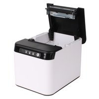 Printer struk POS 80mm, Printer kuitansi termal USB 80mm dengan laci uang pemotong otomatis, Printer dapur restoran untuk ESC/POS