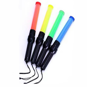 プラスチック製LED点滅杖 41cm 道路警告交通管制棒 - Product Image 4