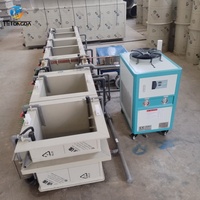T10 - Ligne de galvanoplastie semi-automatique, machine de galvanoplastie, ligne de galvanoplastie au chrome