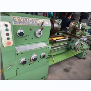 Used Manual Metal Lathe Machine CY6250B Gap Bed 1500MM High Precision Lathe Machines For Sale