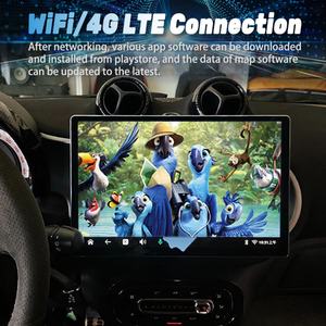 13inch Android 14 Carplay Auto Car Multimedia Player for Mercedes Benz Smart 453 Fortwo 2014-2020 Autoradio GPS Stereo 2din HU - Product Image 2