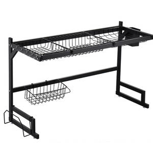 Adjustable Over Stainless Steel <b>Dish</b> Drying Kitchen <b>Rack</b> - Product Image 2