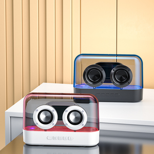 Yayusi Hot Bán <span class=keywords><strong>K9</strong></span> trong suốt Acrylic RGB ánh sáng đầy màu sắc <span class=keywords><strong>Bluetooth</strong></span> Loa kênh 2.0 đa chức năng loa không dây - Product Image 2