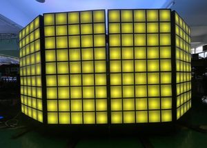 Lumière matricielle numérique LED 400W, flash multimédia, <span class=keywords><strong>RGB</strong></span>, couleur pleine, panneaux de cabine DJ, rideau d'affichage, façade, contrôle DMX512, indice de protection IP33 - Product Image 3