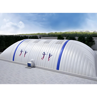 Dôme gonflable moderne en PVDF pour stades sportifs, terrains de sport, garages, abris, piscines, basketball, football, soccer