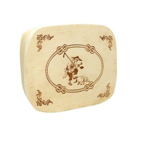 Boîte de rangement en placage de bois rectangulaire 11x11x7cm pour l'organisation du salon - Product Image 5