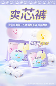 Pantaloni di sicurezza <span class=keywords><strong>donna</strong></span> comodi e traspiranti taglie forti L M pantaloni sanitari pannolino mestruale - Product Image 2