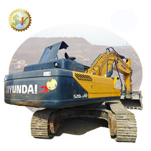 Hyundai R520 Excavadora de 520 toneladas Robex 485 520 480 Buen estado Excavadora de orugas usada Motor de núcleo Bomba de caja de cambios Original - Product Image 1