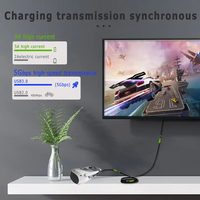 Cable USB Tipo C USB 3.0 Tipo A Macho a Tipo C Macho en Forma de L para Dispositivos de Datos, Computadora, Auriculares VR