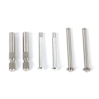 Torno CNC Automático para Procesar Piezas de Cobre, Hierro y Aluminio, Acero Inoxidable 304, Productos Personalizados No Estándar