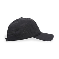 Casquette de course à séchage rapide avec logo personnalisé Casquette de golf en maille avec perforation au laser Casquette de camionneur