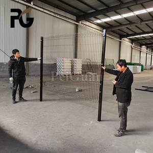3d Panel Fence Occultation Pvc Kit Cloture Security Privacy Panel Strip Garden Panneau Grillage Rigide <span class=keywords><strong>Vert</strong></span> 250m Galvanize Mesh - Product Image 4