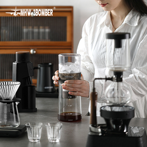 MHW-3BOMBER sinh thái thân thiện 600ml nhựa cà phê Báo Chí đặt hộ gia đình lạnh chiết xuất nhỏ giọt nồi máy bay ném bom Baro <span class=keywords><strong>Ice</strong></span> <span class=keywords><strong>Drop</strong></span> cà phê <span class=keywords><strong>Maker</strong></span> - Product Image 4