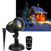 Le projecteur de Noël de laser allume l'extérieur à distance imperméable pour la cour extérieure de jardin de partie