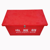 Boîtiers de stockage de batteries XCH FRP Modèle 3L-Rouge Durables et faciles à installer pour la vente