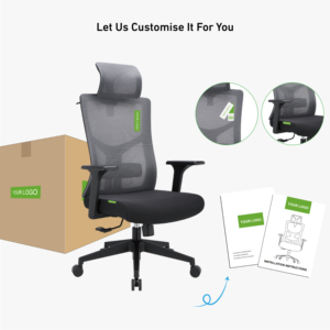 Chaise de <span class=keywords><strong>bureau</strong></span> de direction au design moderne avec accoudoir <span class=keywords><strong>ergonomique</strong></span> en maille complète nouveau style de mobilier de <span class=keywords><strong>bureau</strong></span> <span class=keywords><strong>pour</strong></span> ordinateur de <span class=keywords><strong>bureau</strong></span> - Product Image 5