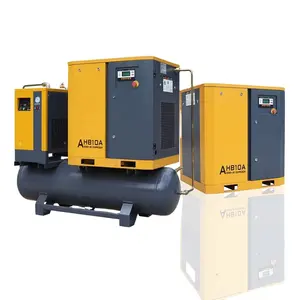 Top quality CE ASME screw type 22kw 37kw industrial air compressor 116psi 145psi for food packing machine