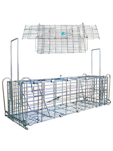 Piège à animaux vivants en acier inoxydable massif Cage à souris et à rats humaine avec poignées Design carré écologique - Product Image 6