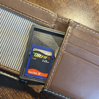 Usine Slim Vintage Design métal porte-monnaie plateau minimaliste portefeuille étui pour pièces clés Mini carte SD et carte SIM