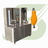 Hoogproductieve elektrische voedselveilige roestvrijstalen automatische fruit- en groenteschilmachine voor pompoenverwerking