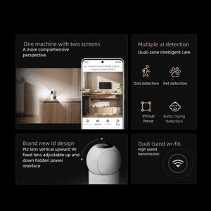 Cámara Inteligente Profesional <span class=keywords><strong>Xiaomi</strong></span> Mijia 4 con Doble Lente PTZ de <span class=keywords><strong>360</strong></span> Grados, 5MP, 3K HD, WiFi 6, Seguridad para el Hogar, Cámara con APP Mi Home - Product Image 3