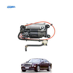 Ensemble de compresseur de suspension pneumatique automatique avec kit de tuyau d'admission pour Bentley Mulsanne 2012 OE 3Y0616006 3Y0616092A - Product Image 1