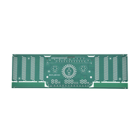Placa controladora de pantalla digital LED OEM, placa de retroiluminación para pantalla de segmentos