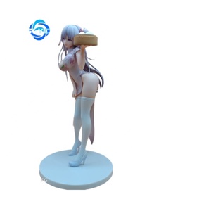 Uni0创意UC桃包子女孩旗袍动漫人物模型收藏品 - Product Image 5