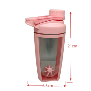 סיטונאי bpa מותאם אישית bpa משקה בקבוק מים פלסטיק שקוף בקבוק מים פלסטיק חלבון שייקר בקבוק - Product Image 3