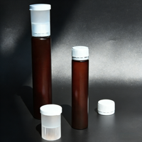 Tubes en plastique PP vides à double compartiment pour liquides oraux, flacon de médicament en plastique avec séparation liquide et poudre, à double compartiment