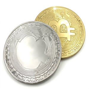 Moneda de Metal Esmaltada con Logotipo Personalizado Promocional, Recuerdo de Celebración de Eventos, Medalla de Cobre Chapada en Oro y Plata - Product Image 1