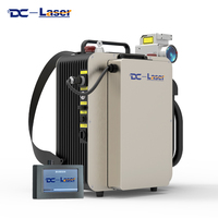 Dachuan DC Small Backpack Type Pulse 100w 200w Nettoyeur de sols portatif, Détachant de peinture et Détachant de rouille au laser pour la couche d'alumine