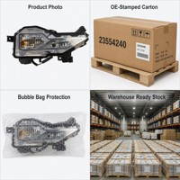 Nouveau phare antibrouillard avant gauche basse configuration Wuling Baojun 530 OEM 23554240 12V 55W étanche, pièces de rechange extérieures pour voiture