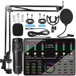 Ensemble Professionnel de Haute Qualité Multifonctionnel de Cartes Son & Tables de Mixage Audio pour Studio en Direct, Enregistrement TikTok et Diffusion en Direct - Product Image 4