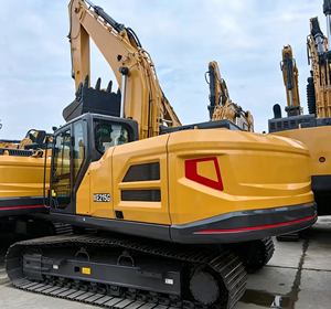 รถขุดตีนตะขาบขนาดกลาง XE215G เครื่องยนต์ไฮดรอลิกที่เชื่อถือได้ พร้อมปั๊มและเกียร์สำหรับงานดิน งานก่อสร้างถนน และโครงการเหมืองหิน คุณภาพสูง - Product Image 2