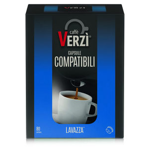 Capsule Compatibili Caffè Verz 80 RICCO per Macchine Monodose LAVAZZA BLUE [0,16/capsule] - Product Image 1