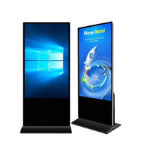 Pantalla Táctil Android de 43, 49, 50, 55 y 65 Pulgadas, LCD 4K Ultra Delgada con Control Remoto, Señalización Digital CMS y Pantallas