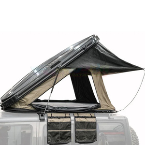 Carpa de techo rígida para camping al aire libre, carpa de techo de aluminio para exteriores, carpa desplegable para camioneta, carpa de techo para autos con escalera - Product Image 4