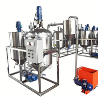 Machine de purification d'huile de qualité alimentaire - Type discontinu/en continu en option