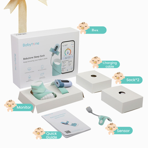 Кислородный монитор Viatom BabyO2 с монитором камеры, пульсоксиметры новорожденных - Product Image 6