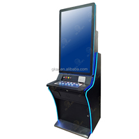 Mesin Game Arcade logam tampilan LED layar vertikal 43 inci kualitas tinggi garansi 10 tahun PC Software kemampuan Game Spanyol